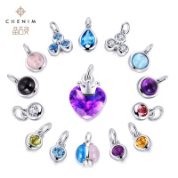 chenim晶石灵S925银DIY个性化配件珠宝送女友礼物_1