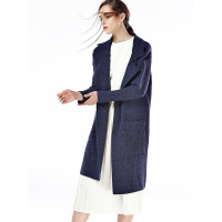 TRC011LA休闲长款翻领外套