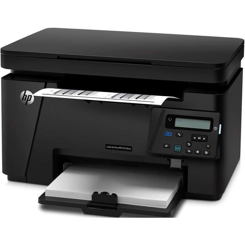 惠普(HP) LaserJet Pro MFP M126nw 一体机(打印 复印 扫描)