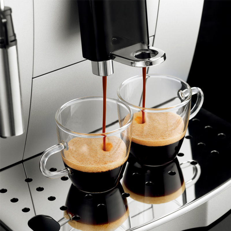 德龙(DeLonghi) ECAM22.110.SB 全自动咖啡机 意式家用商用 欧洲原装进口 自带打奶泡系统