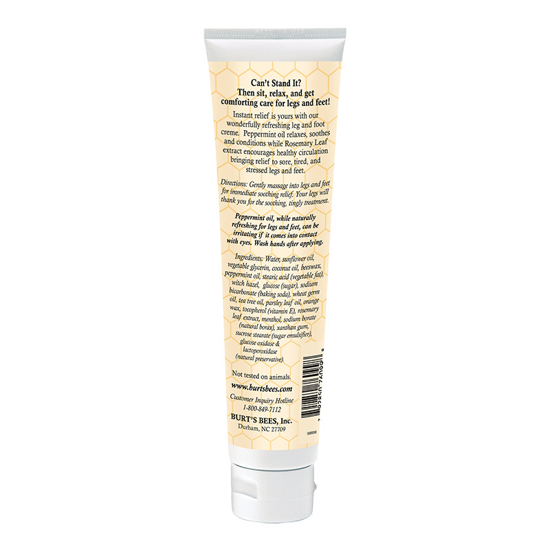 Burt’s Bees 小蜜蜂宝宝霜天然腿足高效滋润膏 孕妈保湿乳 护肤品 所有滋养护肤 100ml