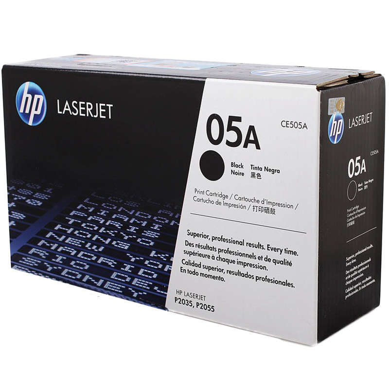惠普（HP）CE505A 05A 黑色硒鼓 适用打印机 P2035 P2055高清大图