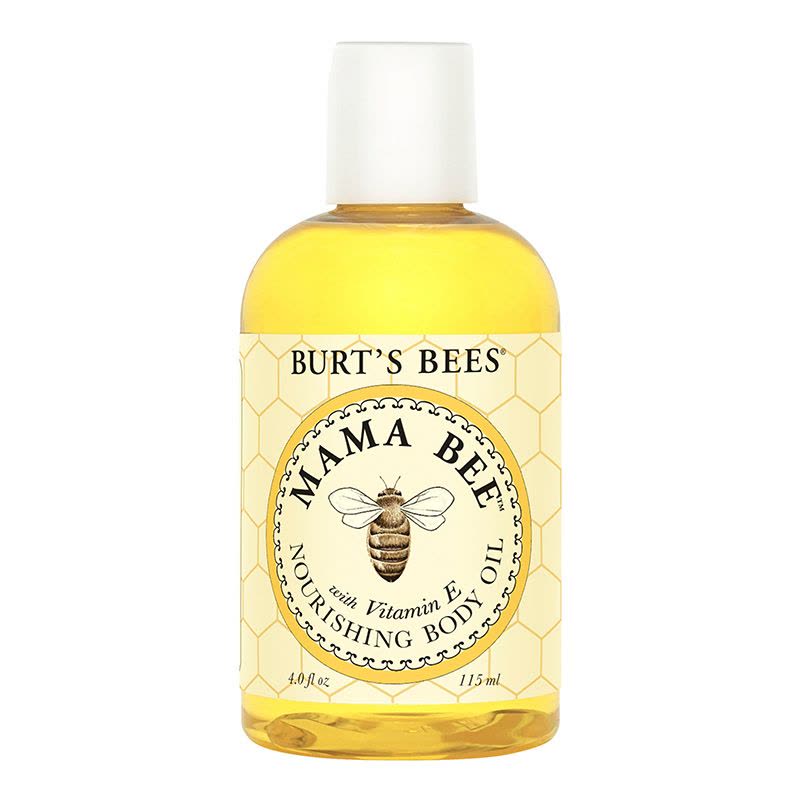 小蜜蜂(Burt’s Bees)孕妈润肤油 孕妇橄榄油天然深层滋润精华油 柠檬香味 深层滋润 舒缓修护 115ml图片