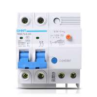 正泰CHNT 空气开关 家用断路器 漏电保护开关 漏电保护器 NBE7LE 2P 63A