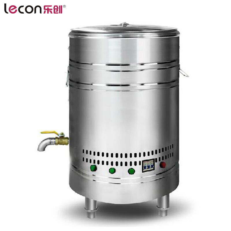 乐创(lecon)商用煮面炉 煮面桶45型电热 70L麻辣烫机汤锅高清大图