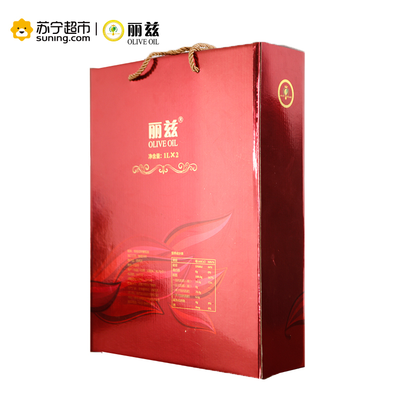 丽兹特级初榨橄榄油礼盒（节庆装）1L*2