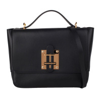 Sophie Hulme索菲·休姆 DARWIN翻盖牛皮女士手提斜挎包 BG208LE