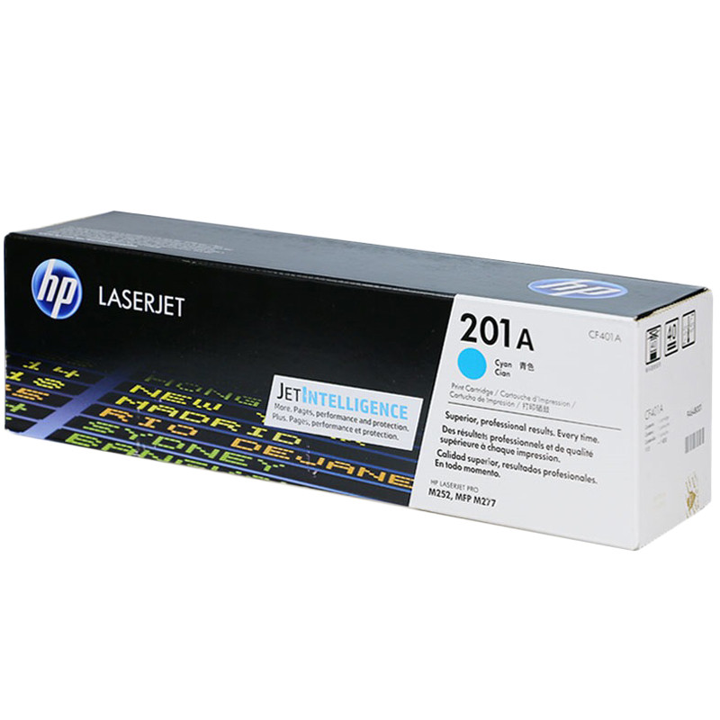 惠普（HP）CF401A 201A 彩色青色硒鼓 (硒鼓/粉盒) 适用打印机MFP M277 M274n m252高清大图