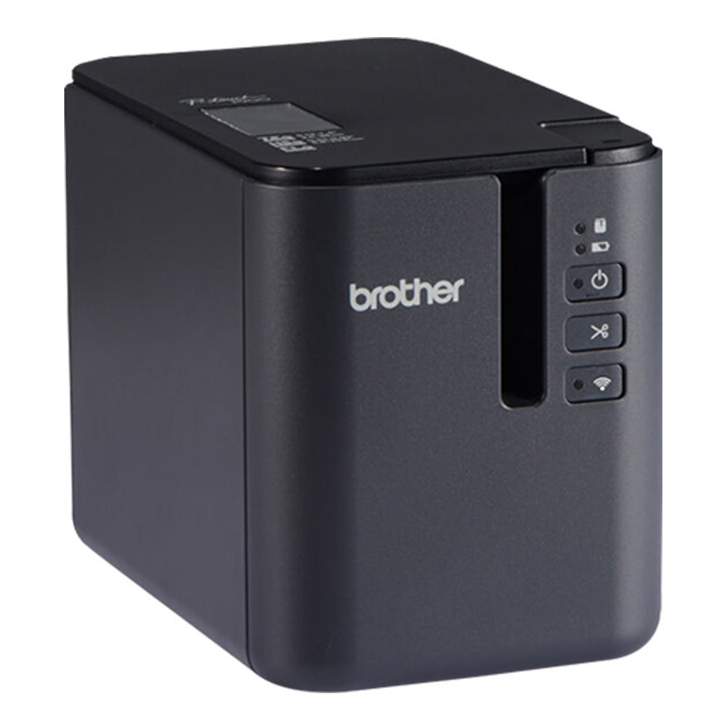 兄弟(Brother)PT-P900W 电脑标签打印机+2卷36MM黄底黑字标签纸
