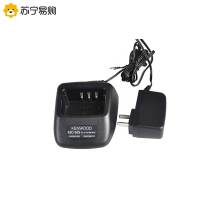 建伍(KENWOOD )KSC-43对讲机锂电池充电器适配3207G/3307/NX-340/NX-348黑色