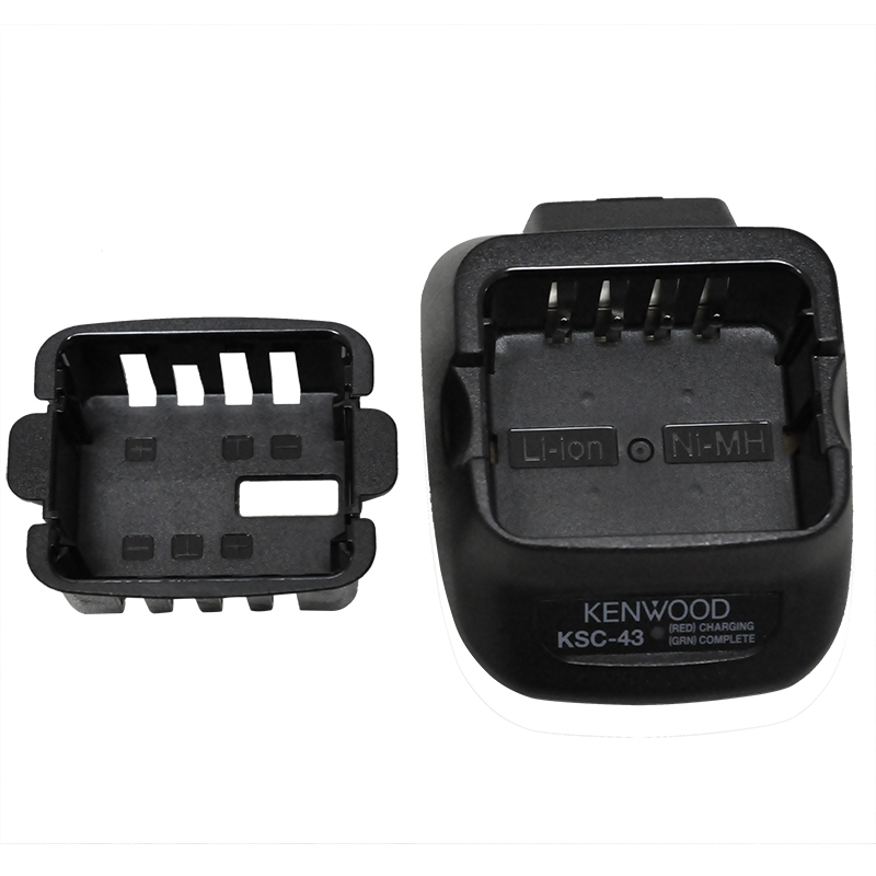 建伍(KENWOOD )KSC-43对讲机锂电池充电器适配3207G/3307/NX-340/NX-348黑色