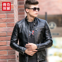 传奇保罗(CHUANQIBAOLUO)男士秋冬新款皮衣 217523