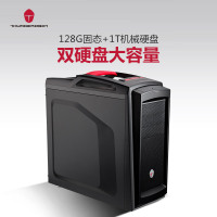 雷神(THUNDEROBOT)Force F86台式游戏主机分体式电脑主机i5-8400 8GB 128GB+1TB GTX1060 6GB显存