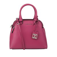 COCCINELLE 双拉链logo吊坠女士手提斜挎包贝壳包 XV3183017-1