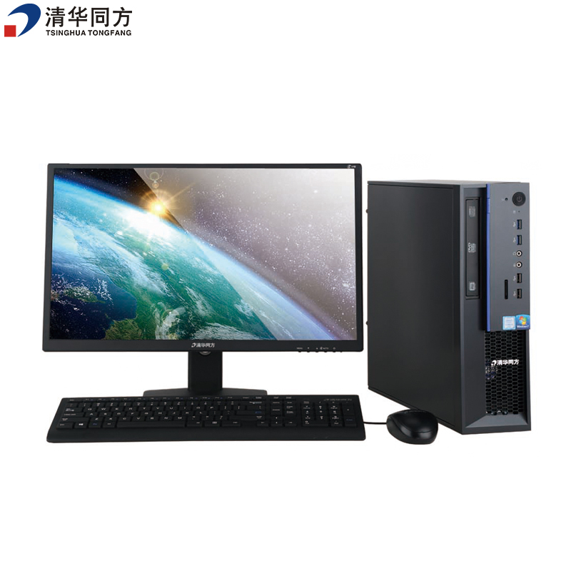 清华同方(THTF)超扬A3500-0064 商用台式电脑+19.5WLED(赛扬G3930 4G 1T 无驱 W10)