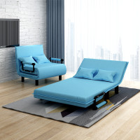 欧莱特曼(OULAITEMAN) 湖蓝色 65x190cm 沙发床 SF801N-65 (个)
