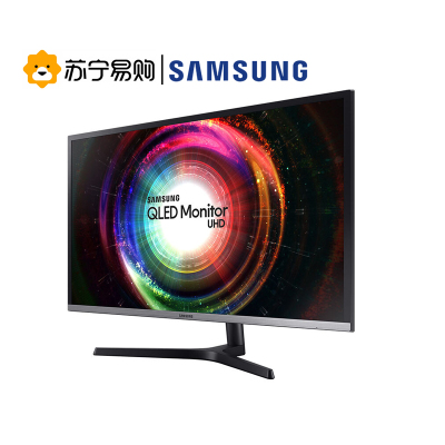 三星（SAMSUNG）31.5英寸 4K/UHD高分 QLED量子点 爱眼 旋转升降 FreeSync PS4液晶电脑显示器U32H850UMC