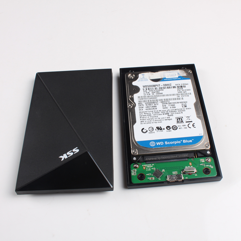 飚王(SSK) USB3.0 2.5寸 串口 移动硬盘盒 SHE088 (个)