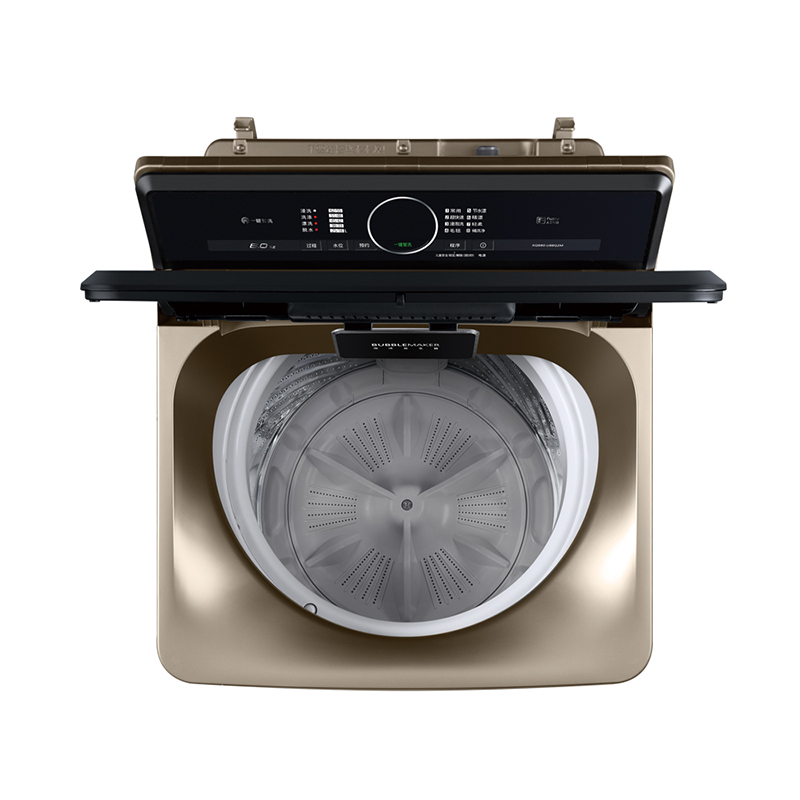 松下(Panasonic)XQB80-U88Q2M 8公斤 智操控净洗涤人性化设计全自动波轮洗衣机（香槟金）