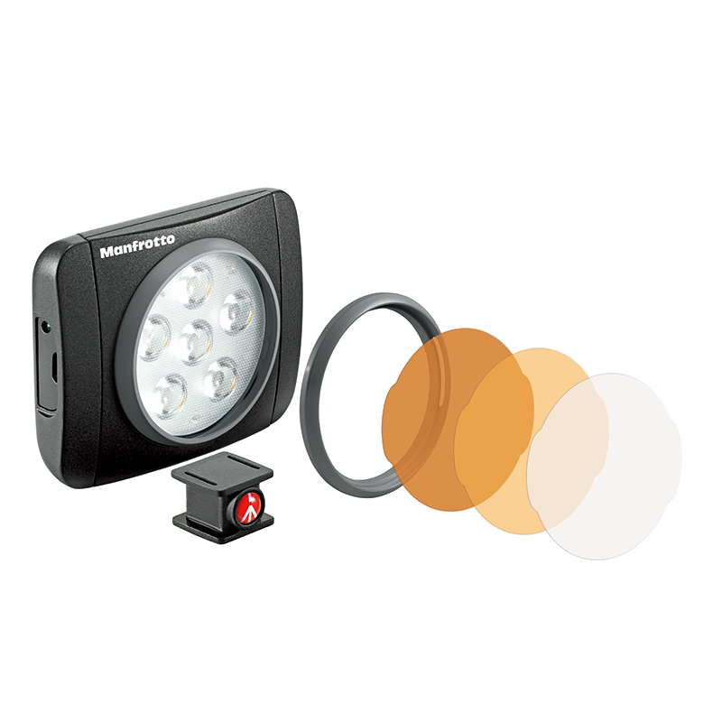 曼富图(MANFROTTO) MLUMIEART-BK LUMIMUSE6 流明灯 6珠 LED 灯
