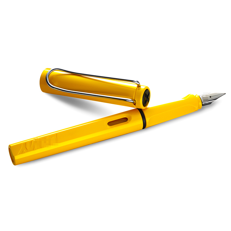 凌美(LAMY) Safari狩猎者系列钢笔墨水笔黄F尖