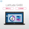 戴尔(DELL)Latitude 5480 14英寸商用笔记本电脑(I5-6300U 8GB 256GB固态 3年保)