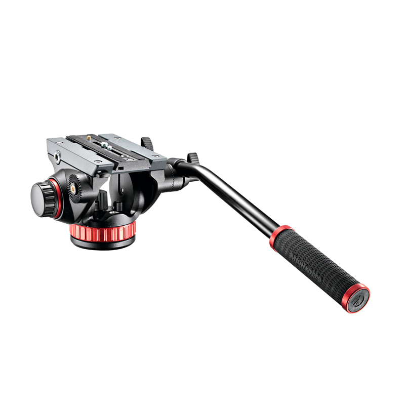 曼富图(MANFROTTO) MVH502AH 液压观鸟摄像云台-3/8“螺口平底