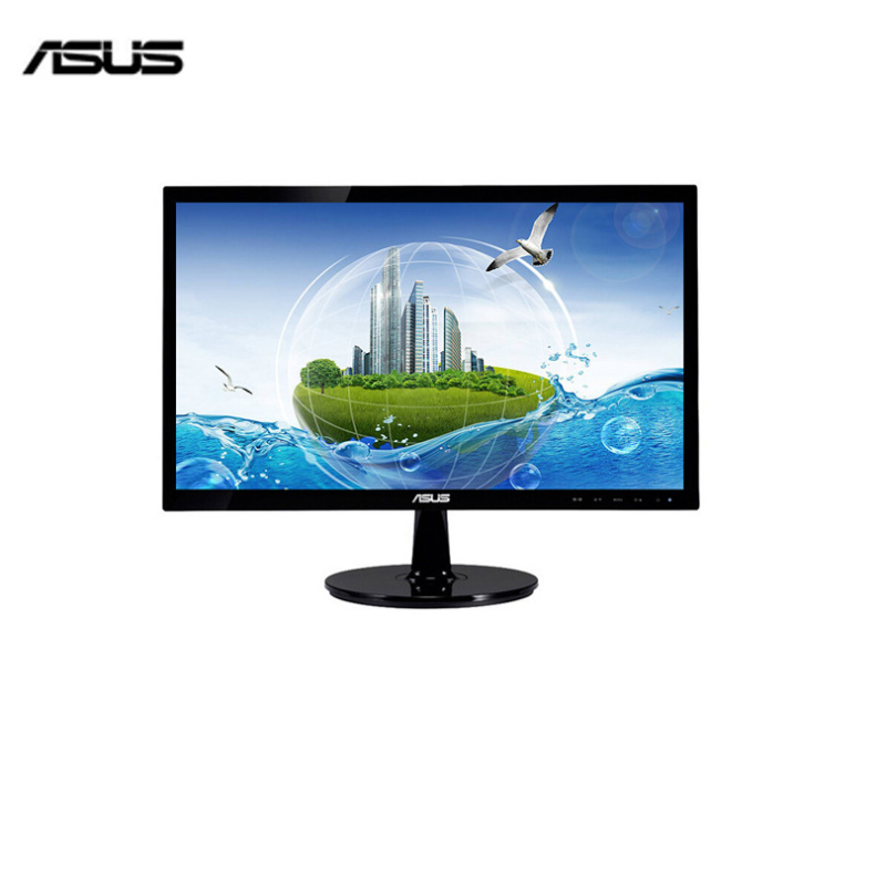 华硕(ASUS) VS207DF 19.5英寸 窄边家用办公LED液晶显示器
