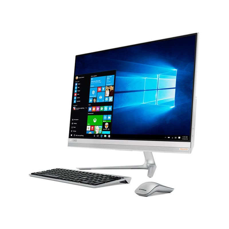联想(lenovo)AIO 520S-23 23英寸一体机电脑(I3-6006U 4GB 256G固 2G独显 银)图片