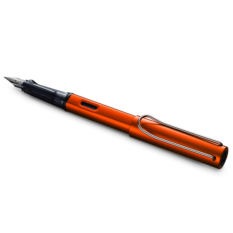 凌美(LAMY)Al-star恒星系列钢笔限量版赤金橙色EF尖