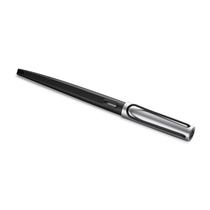 凌美(LAMY) joy喜悦系列钢笔 墨水笔艺术笔尖黑杆铝帽1.9尖