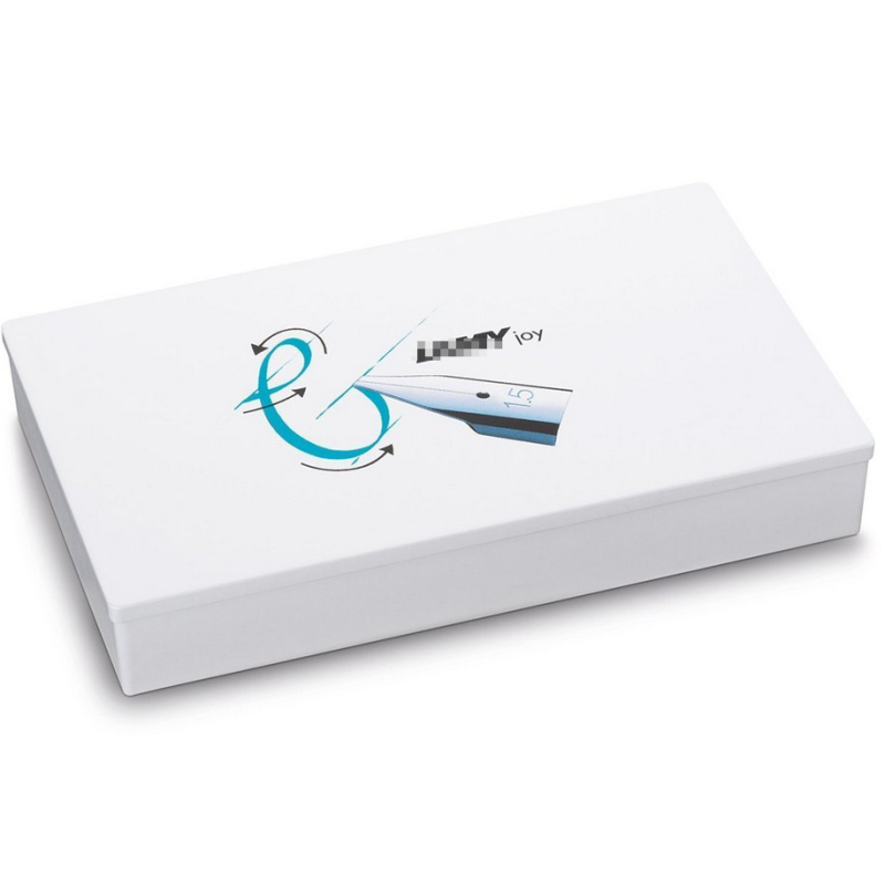凌美(LAMY) joy喜悦系列钢笔 墨水笔艺术笔尖礼盒套装白色