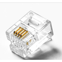 乐采优品_CNCOB_水晶头_CN-108-23_6芯镀金端子100颗/盒