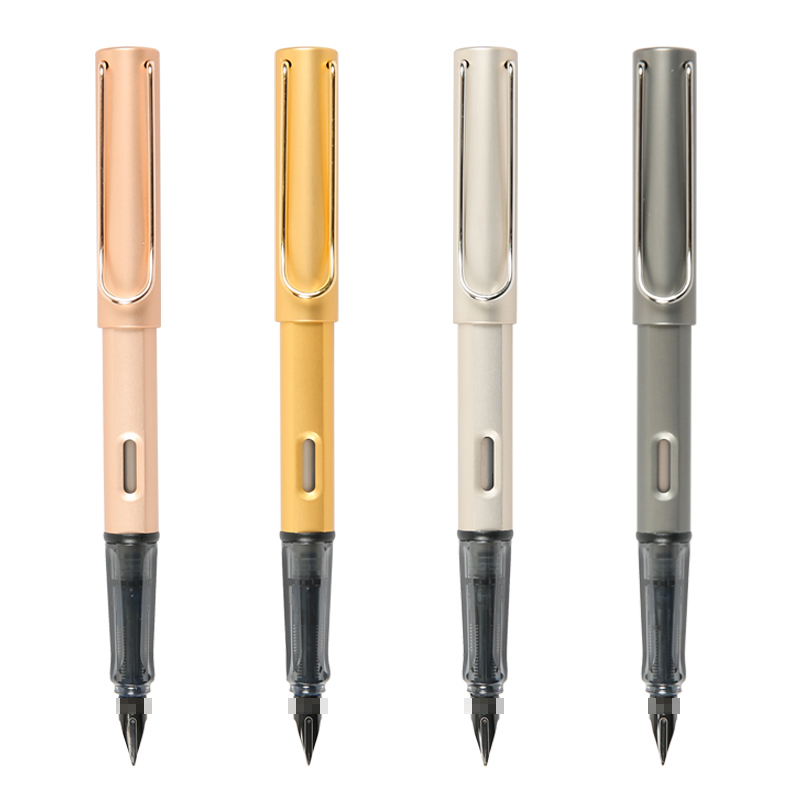 凌美(LAMY)LX系列星海银钢笔墨水笔F尖
