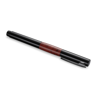 凌美(LAMY)钢笔墨水笔优雅系列石楠根木手握14K金笔F尖