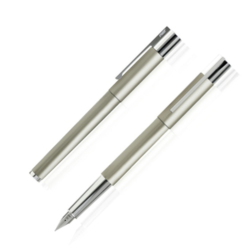凌美(LAMY)天阶系列镀钛钢笔墨水笔香槟金EF尖