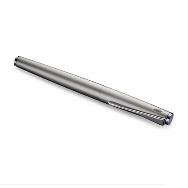 凌美(LAMY)演艺系列钢笔墨水笔钯金属14K金笔F尖