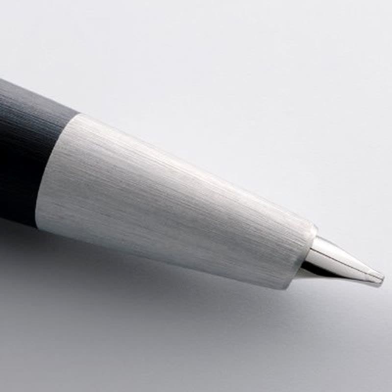 凌美(LAMY)2000系列玻璃纤维活塞吸墨磨砂黑钢笔14K金笔F尖图片