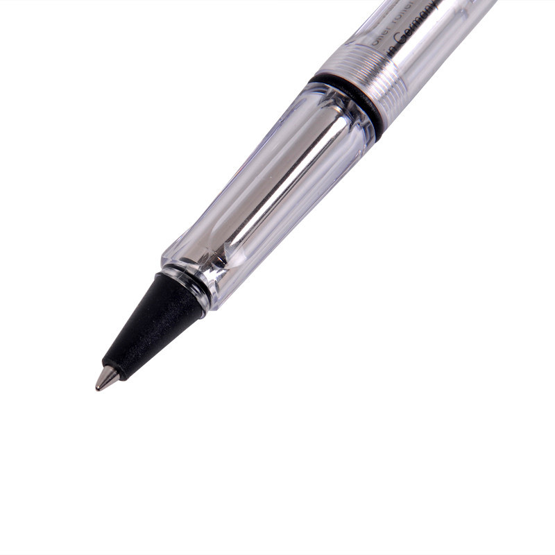 凌美(LAMY)狩猎者自信透明宝珠笔签字笔黑色笔芯