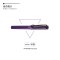 凌美(LAMY)狩猎者限量版磨砂紫宝珠笔签字笔黑色笔芯