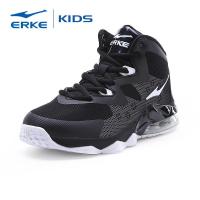 鸿星尔克童鞋erke秋冬新品中大童篮球鞋防滑减震运动鞋气垫球鞋63117404072