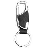 小白菜 汽车用真皮腰挂车钥匙扣