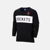 NBA 2017秋冬新款 火箭队 时尚潮流保暖运动圆领卫衣套头衫 男款