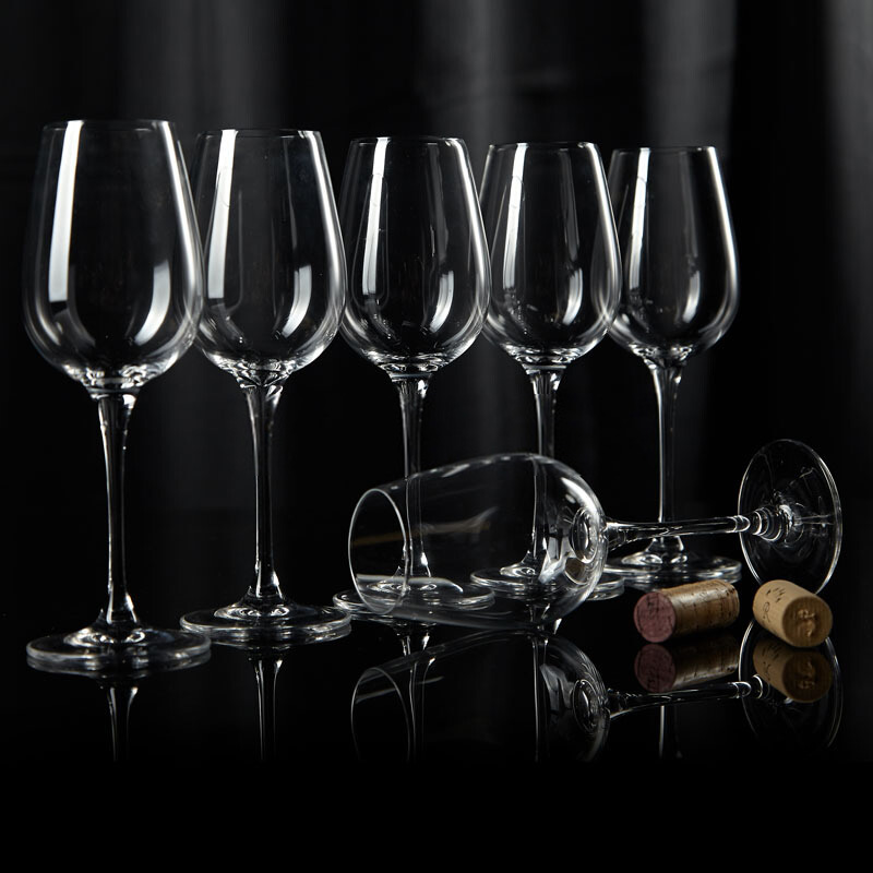 维诺卡夫 Vinocave 无铅水晶红酒杯套装家用 葡萄酒高脚杯 波尔多勃艮第葡萄酒酒杯 650ml红酒杯6支