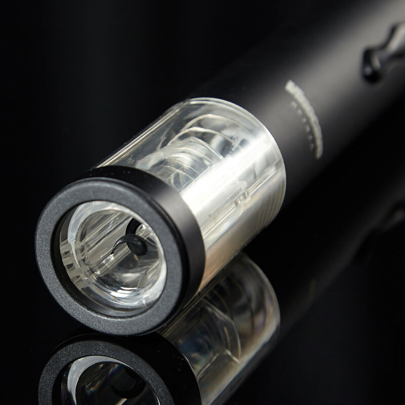 维诺卡夫(Vinocave)VA002R电动开瓶器 不锈钢红酒开酒器 葡萄酒启瓶器起子 酒具礼品定制礼盒 红色 5秒开瓶