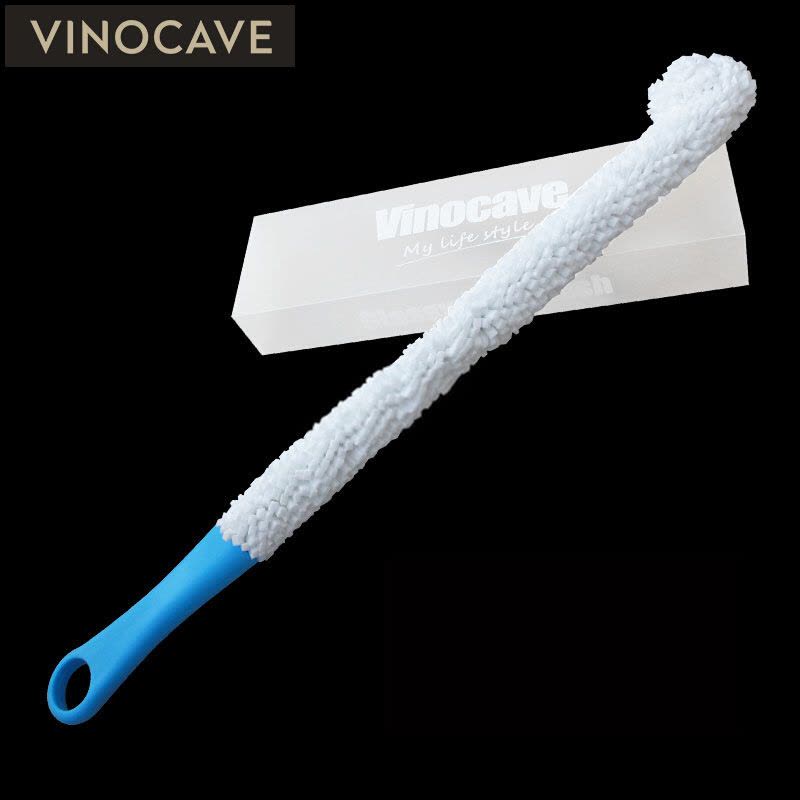Vinocave酒杯刷 红酒杯高脚杯水晶杯酒具刷子 专业红酒醒酒器刷 红酒杯清洁刷图片