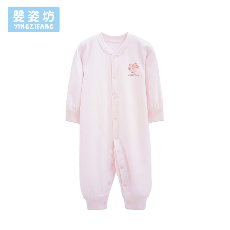 苏宁自营婴姿坊男童女童连体衣二色可选59-90cm 0-2岁
