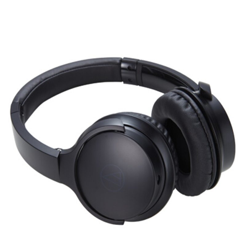 铁三角(audio-technica)ATH-AR3iS(黑色)便携型耳罩式智能手机专用耳麦 有线控