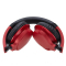 铁三角(audio-technica)ATH-AR3iS(红色)便携型耳罩式智能手机专用耳麦 有线控