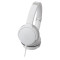 铁三角(audio-technica)ATH-AR3iS(白色)便携型耳罩式智能手机专用耳麦 有线控